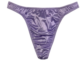 Second Skin Satin String Lavendel
