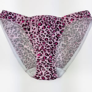 Satin Panty Bikini | Animal Print