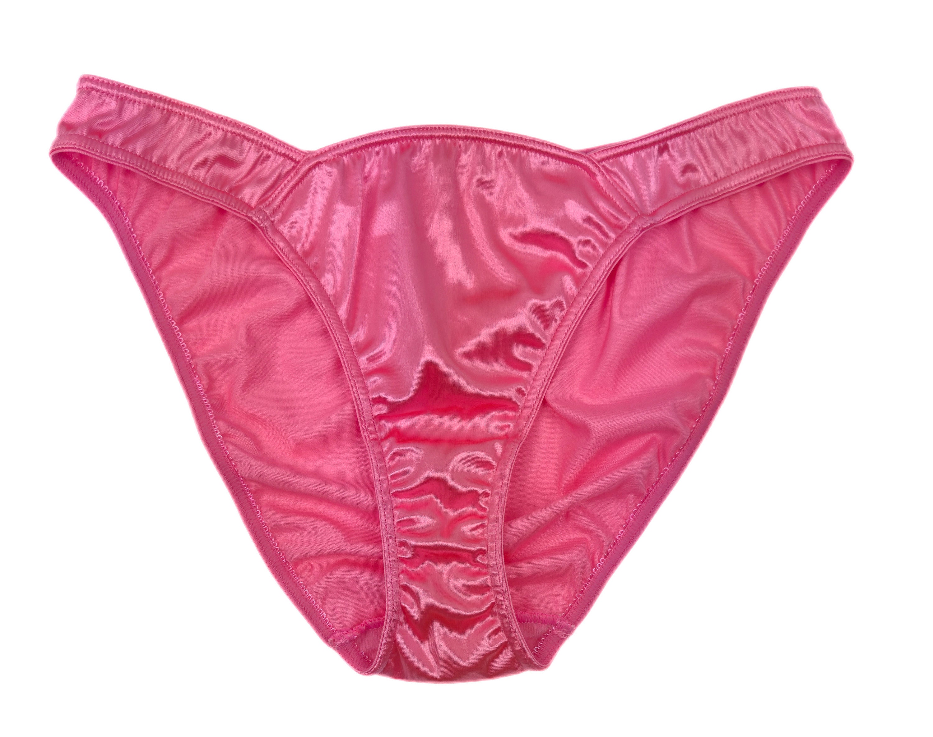 Hot Pink Satin Panty 