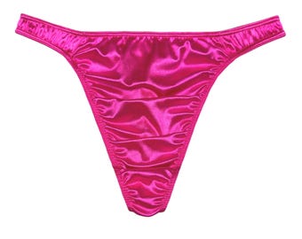 Second Skin Satin String magentafarben