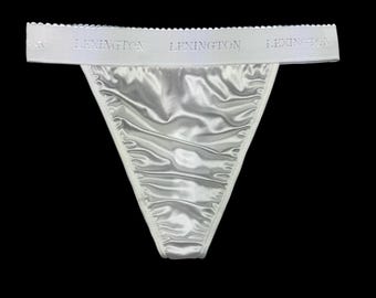 Satin String | Rio Breites Bündchen | Elfenbein