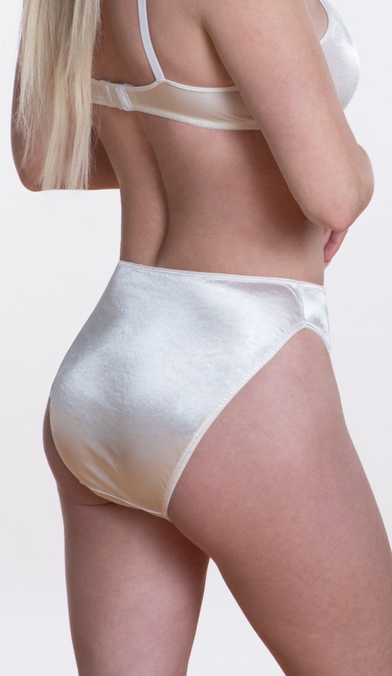 White Satin Panty Pics