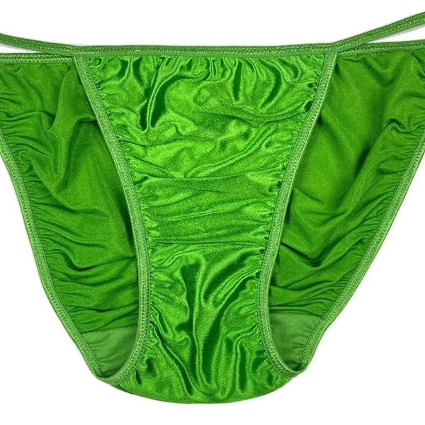 Nylon Satin Bikini Panty - Etsy