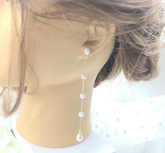 Boucles D'Oreilles Perles Baroques Or 18 Carats - POTESSA