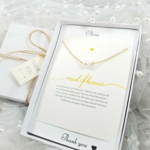 Bridesmaid pink Stone necklace. Bridesmaid Gift. Bridesmaid necklace.