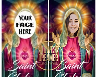 Funny custom prayer candles, prayer candle, Funny prayer candle, personalized candle, photo candle, funny candle, saint, Catholic candle
