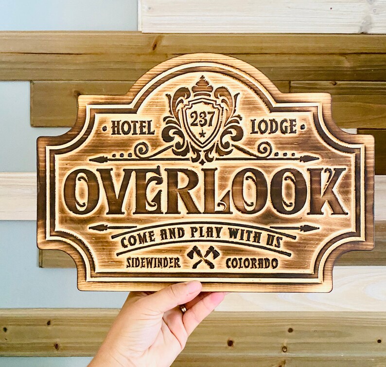 Overlook Hotel Wall Decor Made to Order Etsy