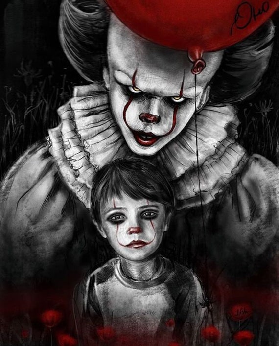 Diamond Embroidery Mosaic Cartoon Scared Clown 5D Diamond Painting Full Diamond Cross Stitch Needlework DIY Painting Craft