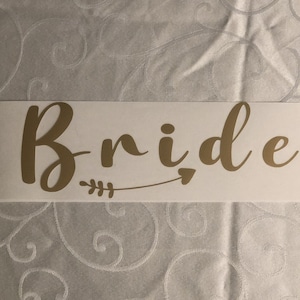 Wedding Iron On Transfers, Bride, Bridal Party, Bridesmaid, Flowergirl, Mother of the Bride and Groom