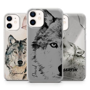 Wolf, Nature, Phone Case Cover for iPhone 7, 8+, XS, XR, 11, 12 Samsung S20 Lite, A40, A50, A51, Huawei P20, P30 Pro