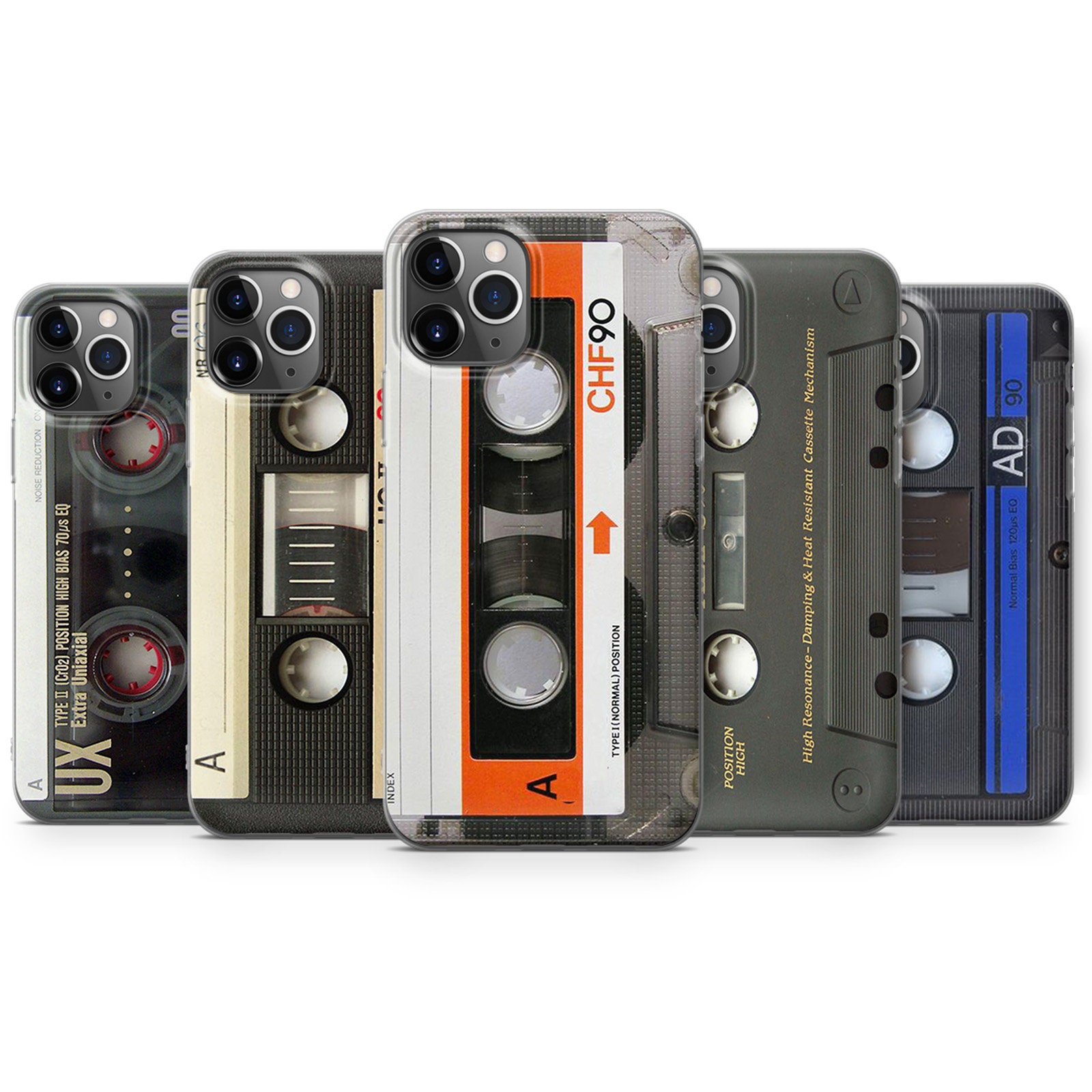 Vintage Cassette Audio Tape Custom Phone Case Cover for Iphone Etsy