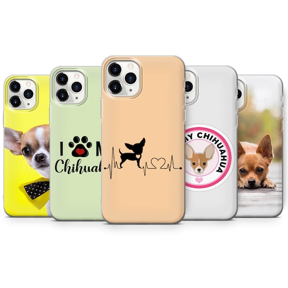 Chihuahua Dog Phone Case: Elegant TPU Gel Cover