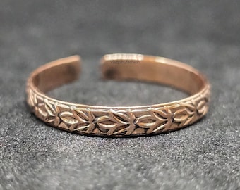 Handmade Copper Therapy Ring: Pain Relief, Magnetic Healing