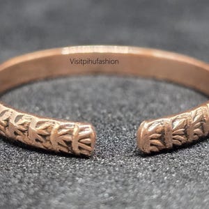 Copper Band Ring Unique Copper Ring ,Handmade ring Pain Relief Ring Copper Unique Design Ring