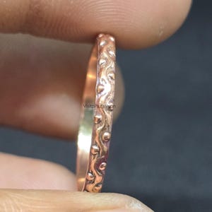 100% Pure Copper Therapy Ring, Solid Copper Adjustable ring, Pure Copper birtgday Gift for her, wedding gift, Copper Arthrits relief ring,