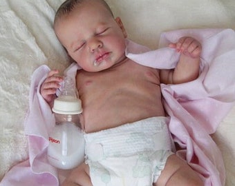 Reborn Full Silicone Baby 20" Doll Preemie Lifelike Newborn Toddler Cuddly Love