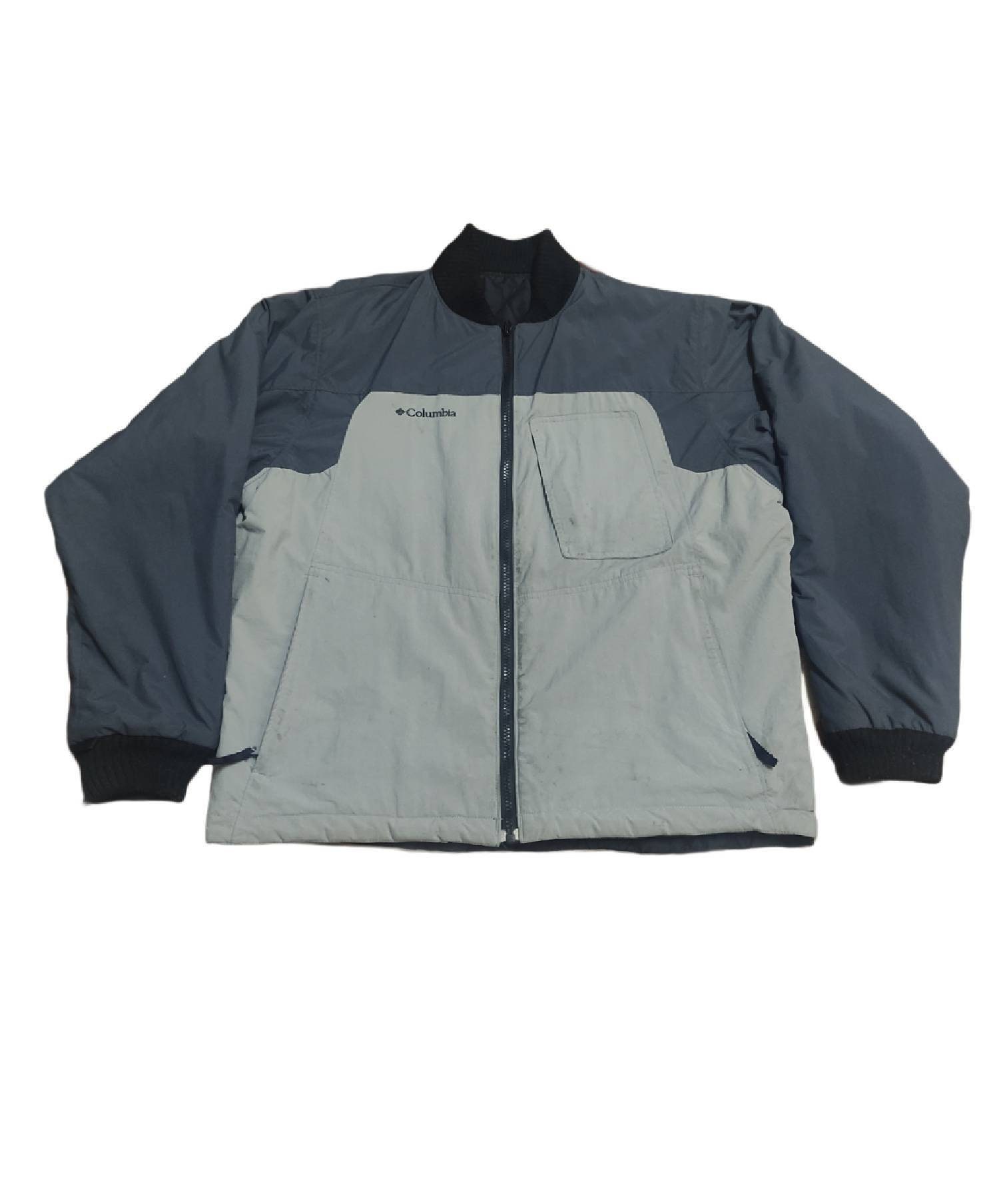 Columbia zipper Jacket with pocket Medium men size | Etsy