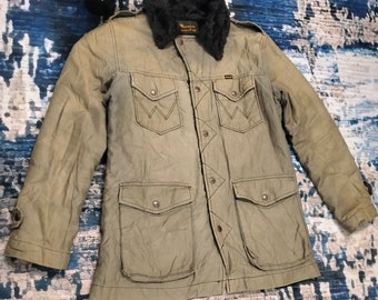 Vintage 1970's Wrangler Wrange Coat | Size XL - Www.brickvintage