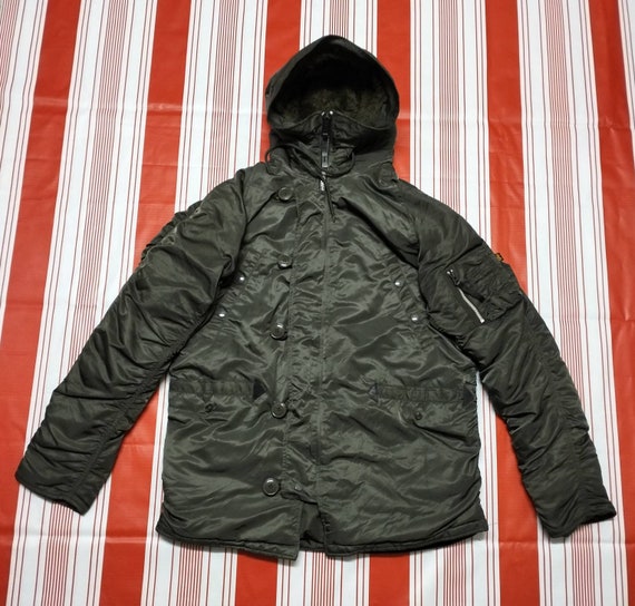 Alpha Industries Military Hoodie Jacket M Size US Army Green / Vintage Army  / Military Jacket / - Etsy | Sweatshirts