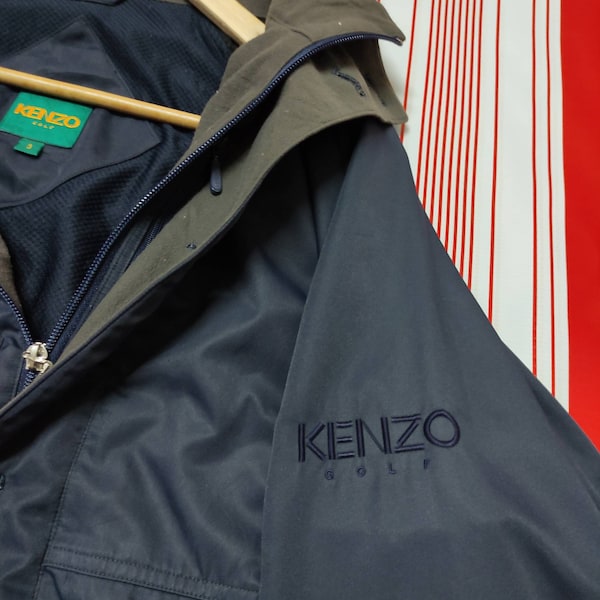 Kenzo Golf Light Jacket Kenzo hoodie Kenzo sweater 3 Size // Fit M size Men kenzo paris Fashion Jacket