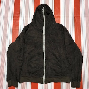 Vintage Japanese brand fleece Sweater S size zipper jacket