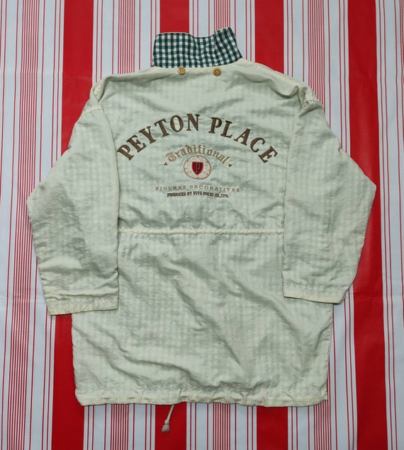 Vintage Peyton Place sports Big Logo Jacket Peyto… - image 1