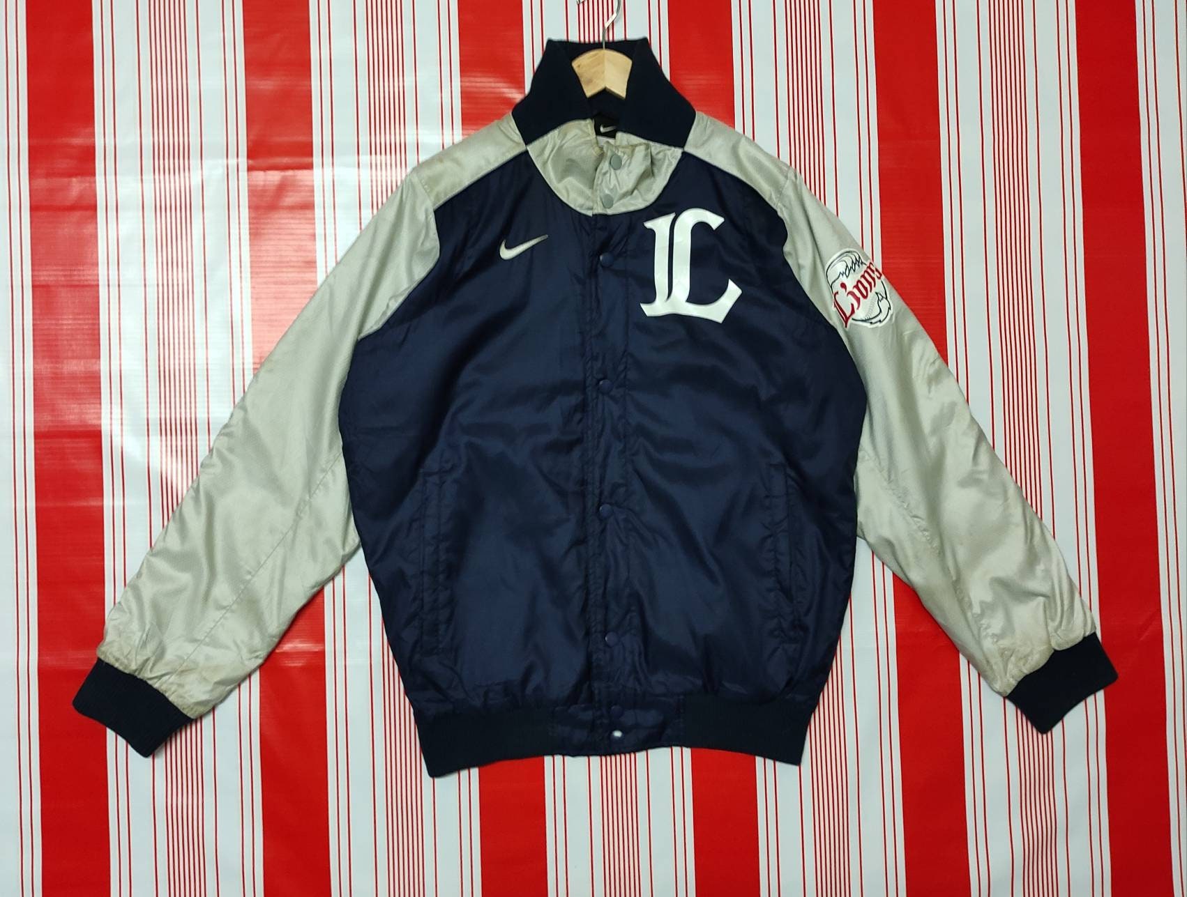 Nike Baseball Jacket Etsy Ireland