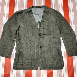 Vintage Kansai Yamamoto coat Blazer sweater Kansai Yamamoto Japanese by designer