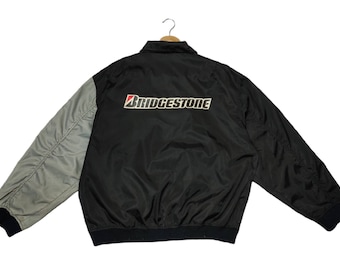 Bridgestone Jacket Bridgestone Windbreaker Vintage Bridgestone Jacket Bridgestone Windbreaker Vintage
