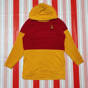 Vintage Pooh disney Logo Hoodie Sweater Pullover Jumpers Women size