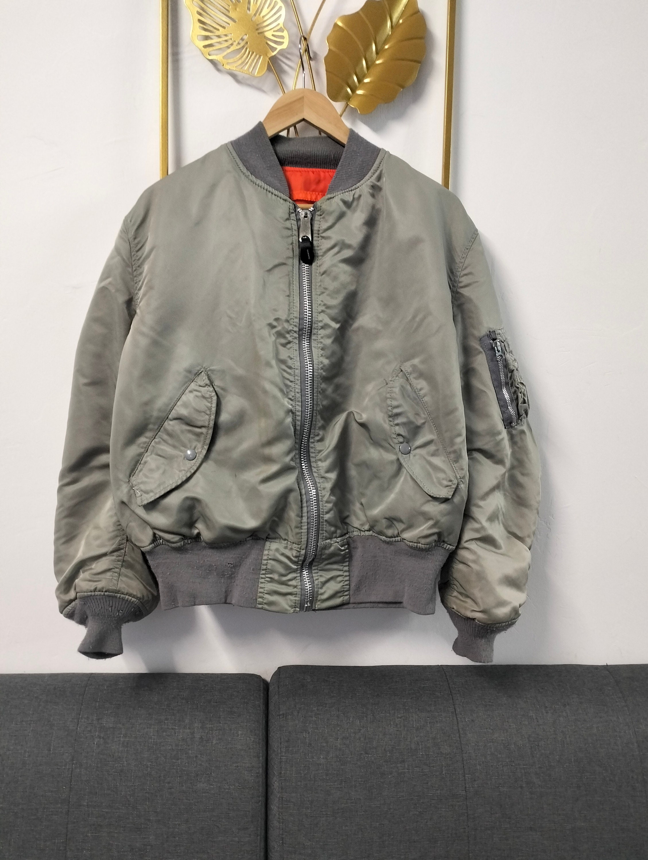 Vintage Alpha Industries MA-1 Flight Jacket Bomber Jacket - Etsy Vintage Alpha Industries MA-1 Flight Jacket Bomber Jacket - Etsy