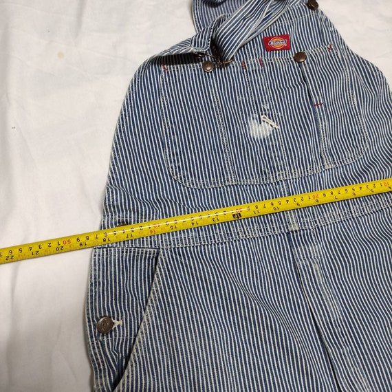 Vintage 80s Dickies Hickory Stripe Sanforized Den… - image 9