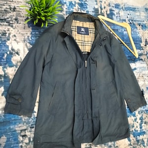 Vintage Burberrys Nova Check Parka Jacket