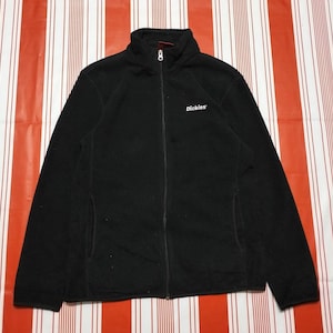 Vintage Dickies fleece sweater zipper Women size