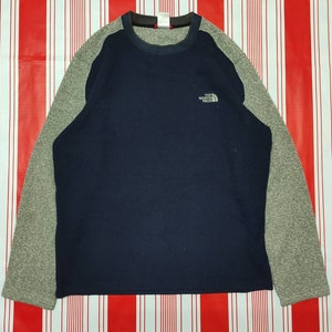 Vintage The North Face long Sleeve Shirt Sweatshirt sweater jacket Size M men