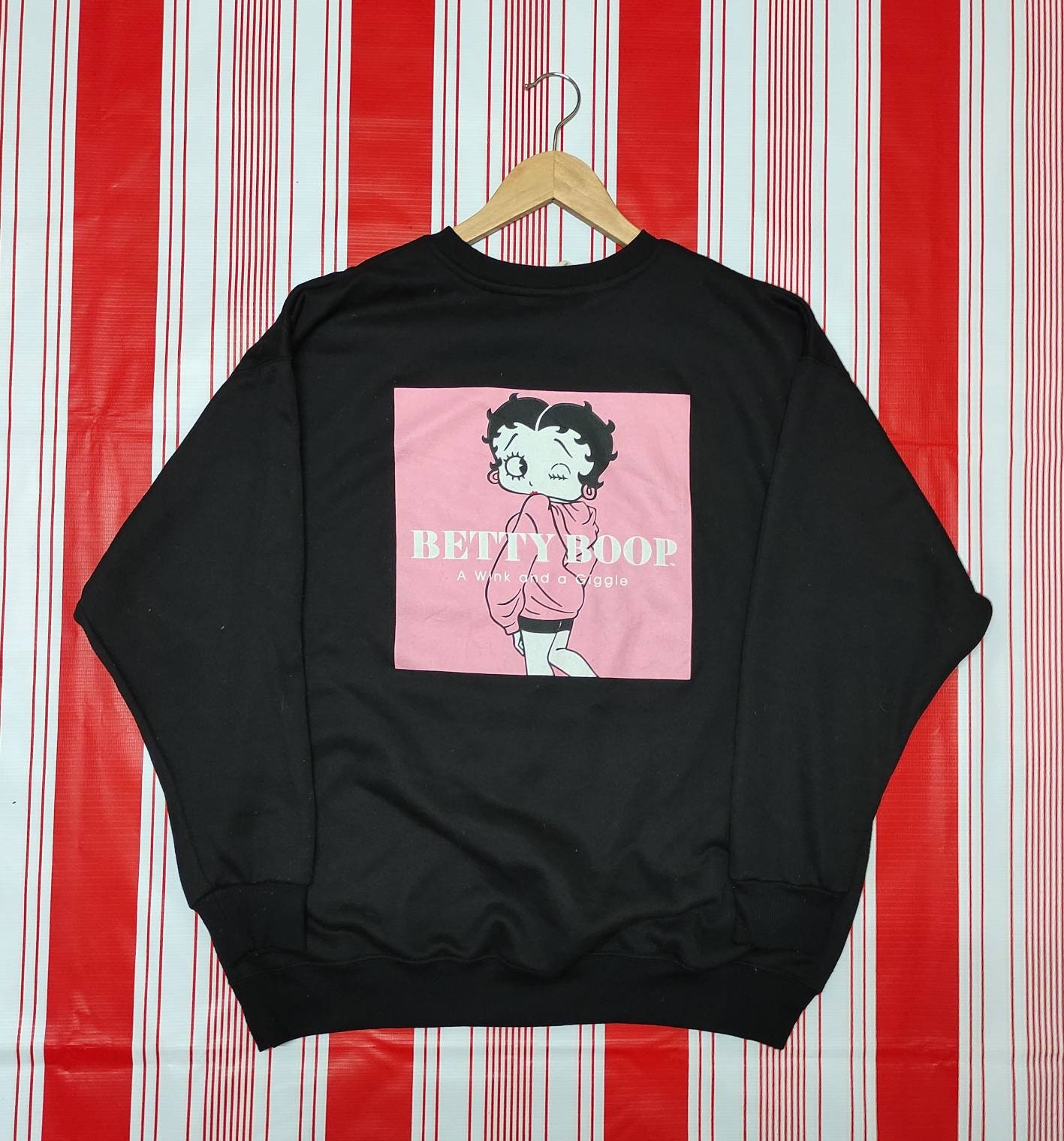 BETTY BOOPスウェット90's ヴィンテージ★ベティ☆ 80s ベティ ブープ Betty Boop ヴィンテージスウェット トレーナー