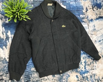 Vintage Chemise Lacoste Wool Bomber Jacket