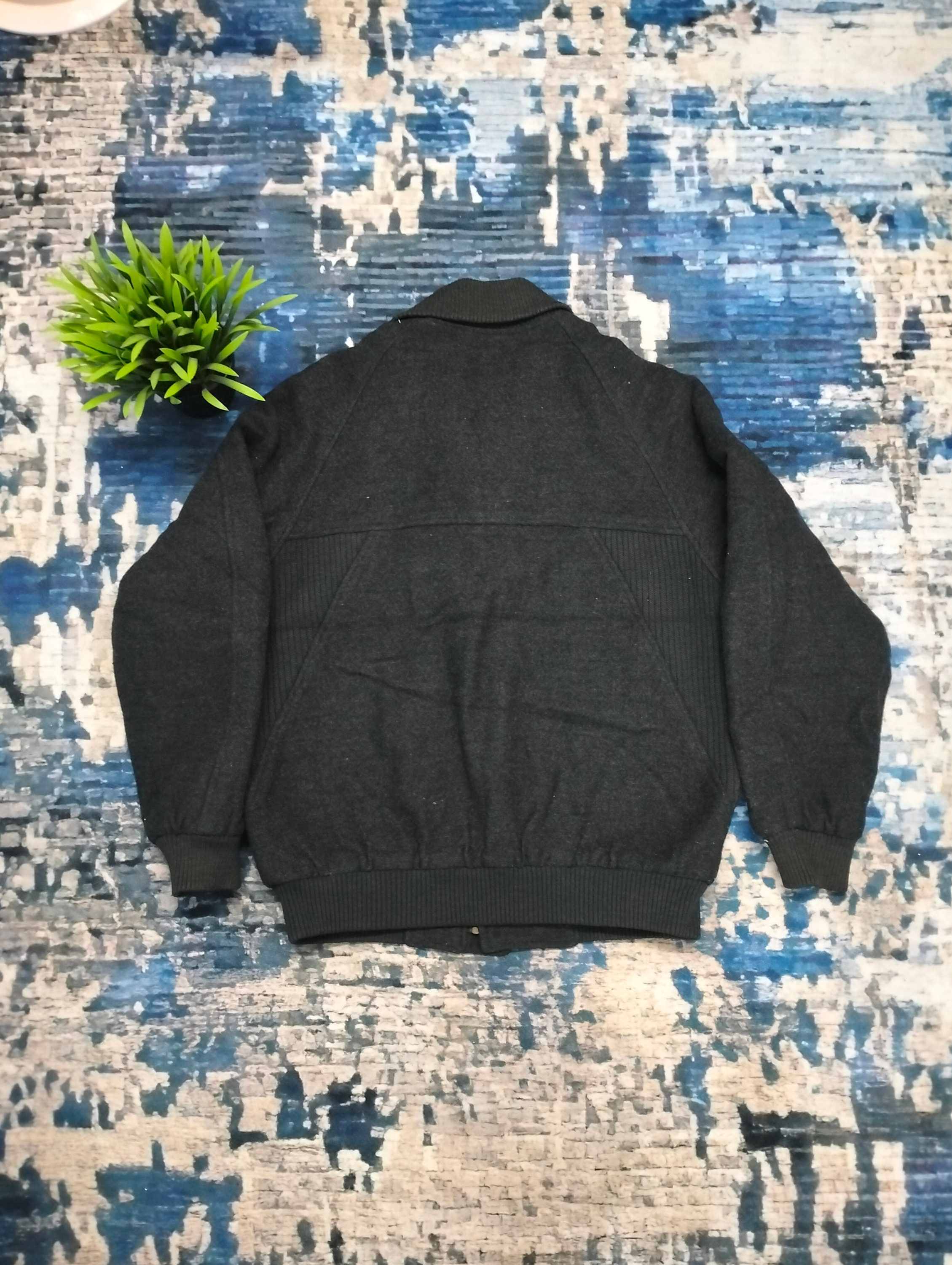 Vintage Chemise Lacoste Wool Bomber Jacket - Etsy