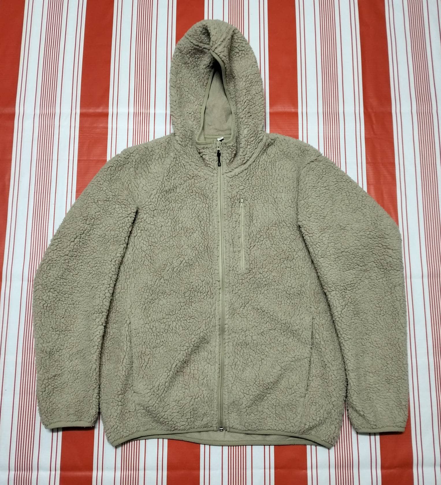Fleece hoodie uniqlo outlet