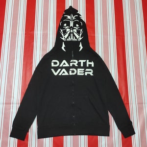 Darth Vader Star Wars Charakter Hoodie Pullover Reißverschluss