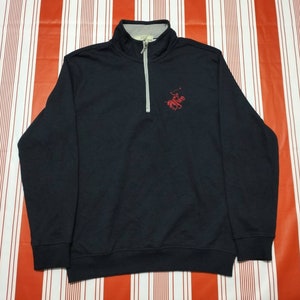 Vintage Beverly Hills Polo Club sweatshirt tag LL Good Fit M