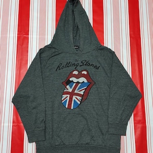 Rolling Stones Tie Dye Hoodie Etsy UK