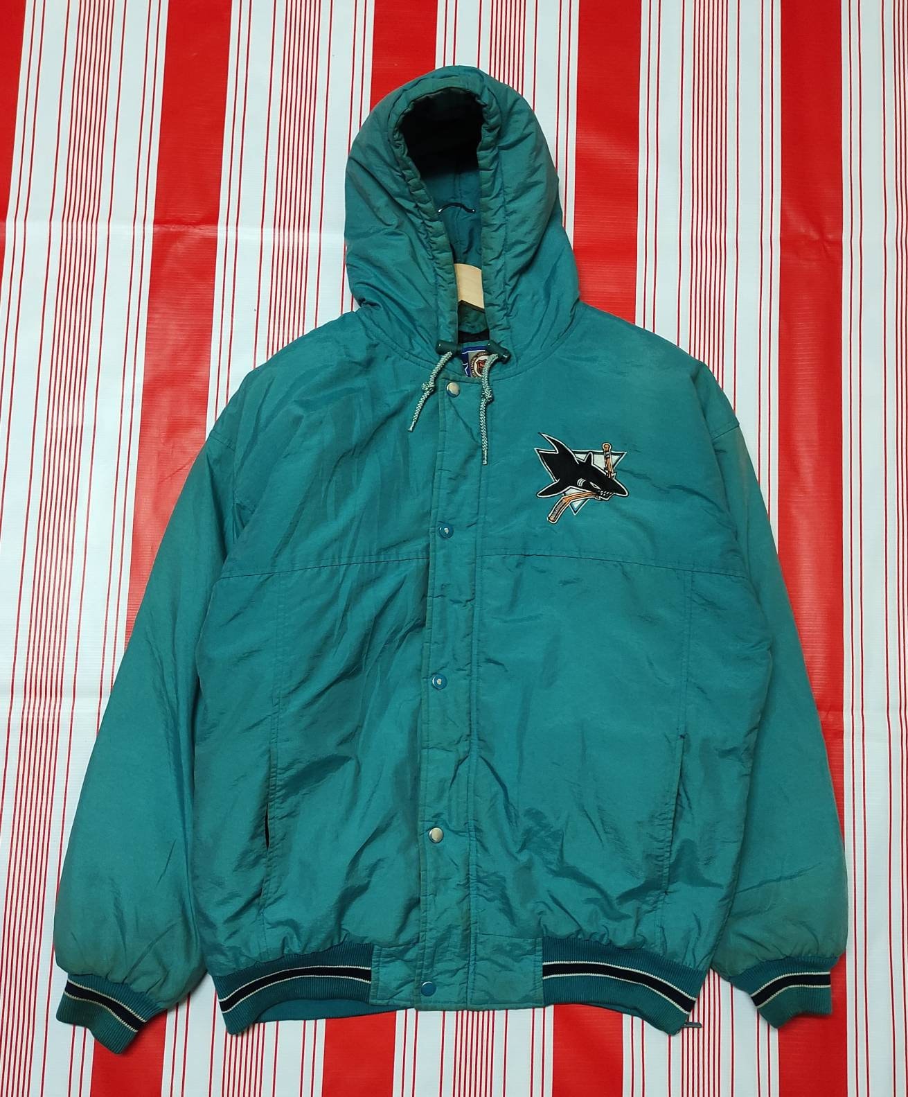 Vintage San Jose Sharks Starter Jacket Vintage Hockey League Vintage San Jose Sharks Starter Jacket Vintage Hockey League