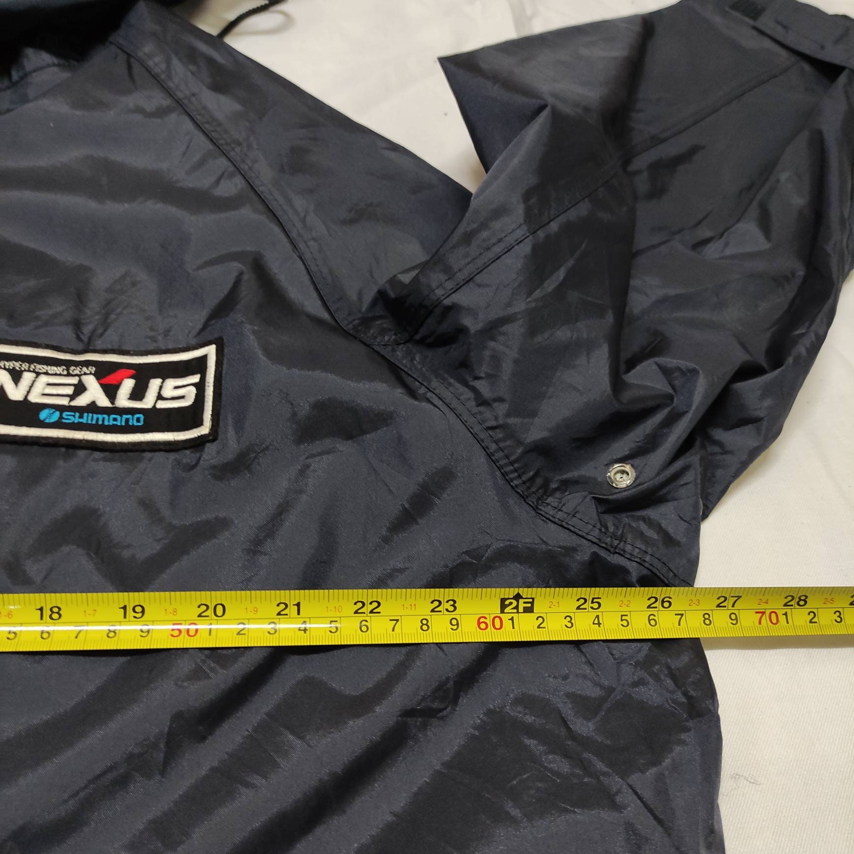 Vintage Nexus Hyper Fishing Gear Shimano Hoodie Jacket Raincoat Fishing Jacket style L Size