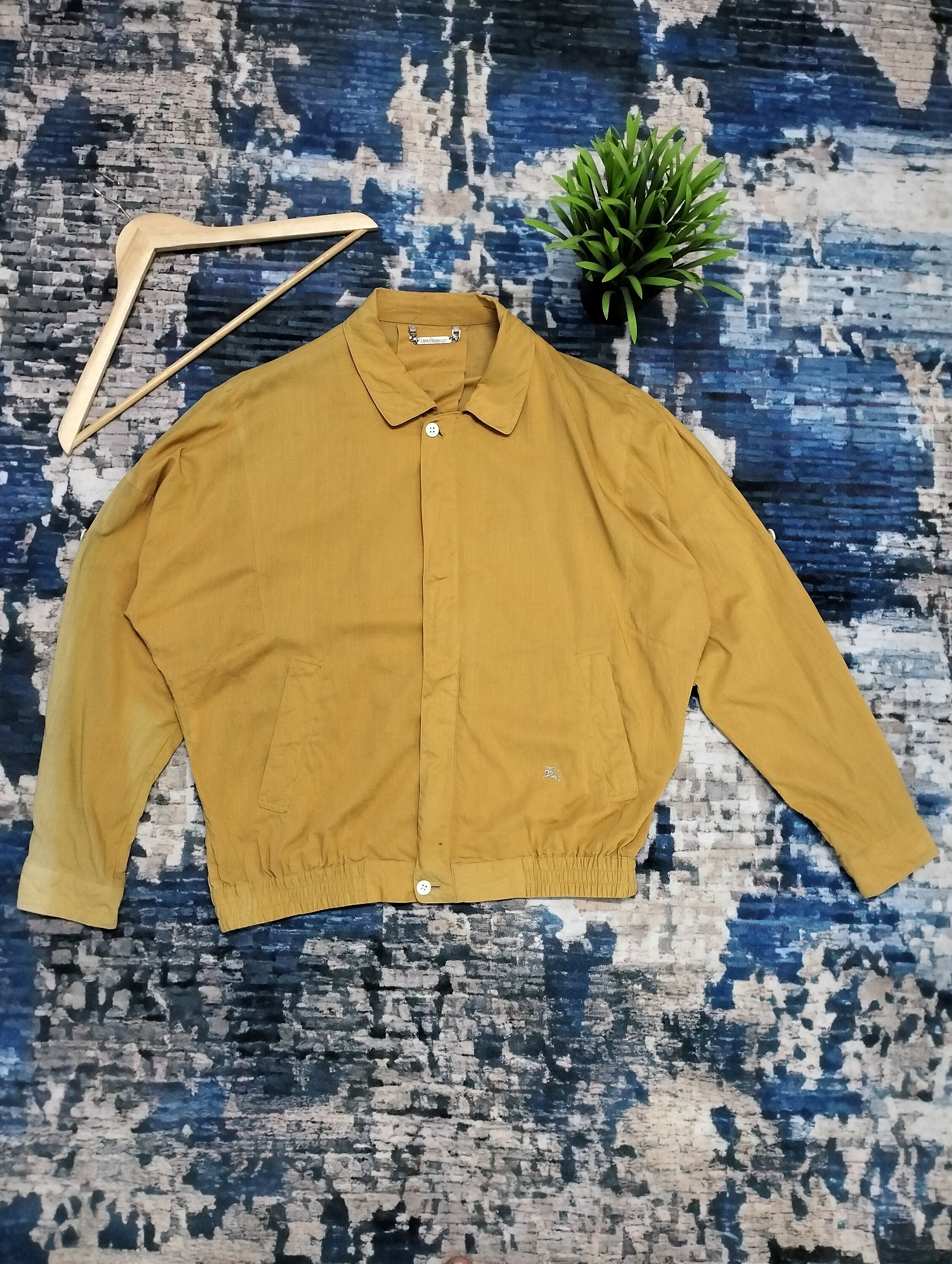 BURBERRY イエロージャケット 44 Burberrys Burberry Yellow Jacket