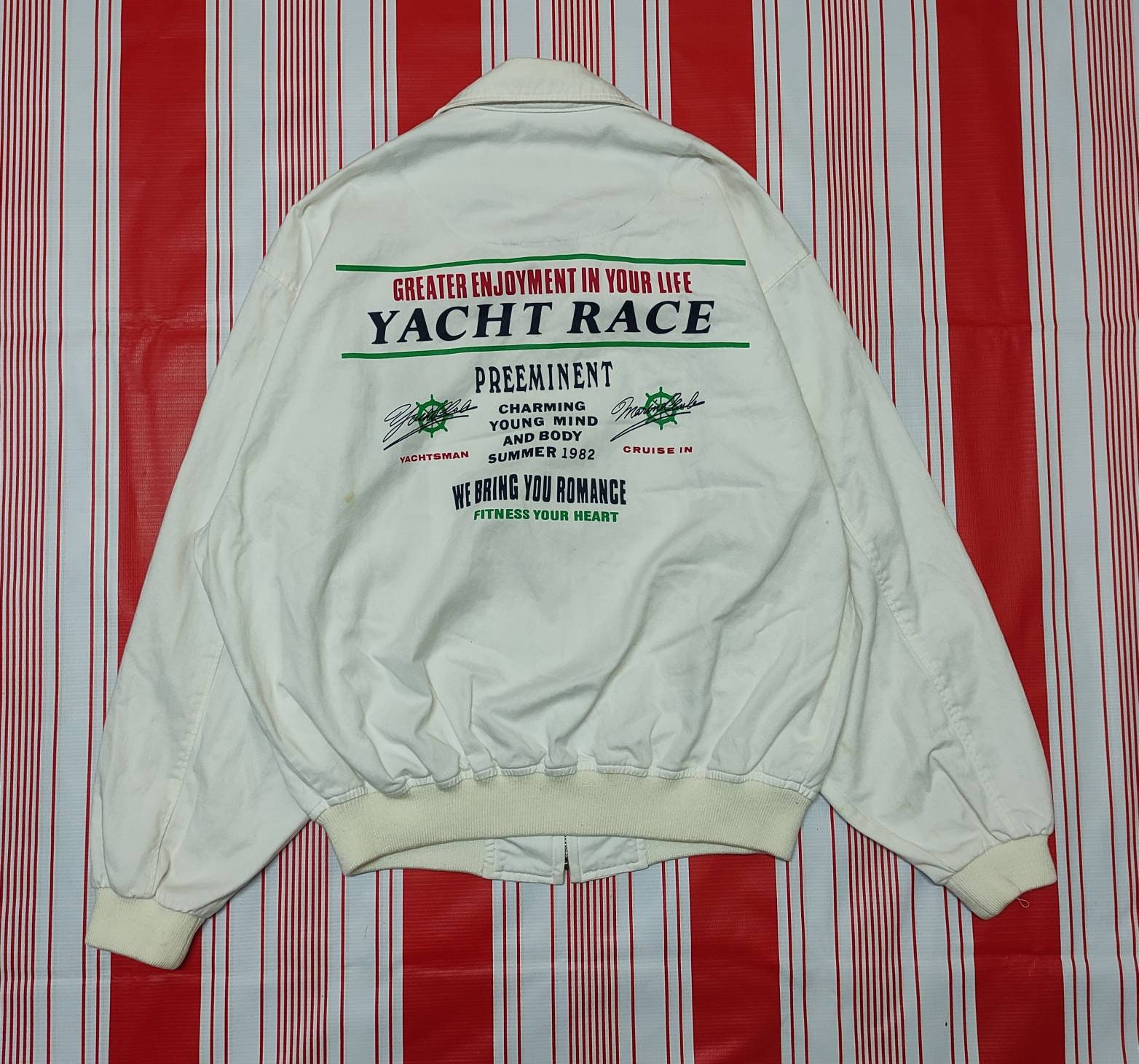 Vintage 80s Yacht Race Yachtsman Cruise by Boatswain Zipper - Etsy