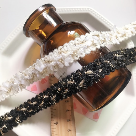 Lace trim, decor trimming for costume design sewing embellishment bridal trim headwear dress coat cuff collar bag home deco Sold by 1 yard
