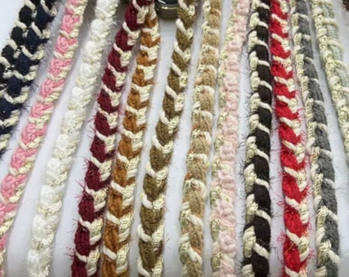 Braided Ribbon Trim, Costume Design Sewing, Sold by 1 Yard