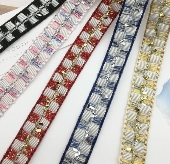 Lace trim, decor trimming for costume design sewing embellishment bridal trim headwear dress coat cuff collar bag home deco Sold by 1 yard