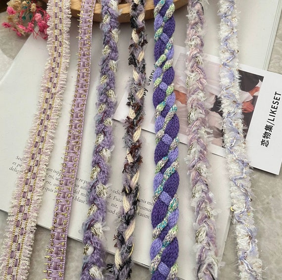 Purple Collections Lace Trim By The Yard